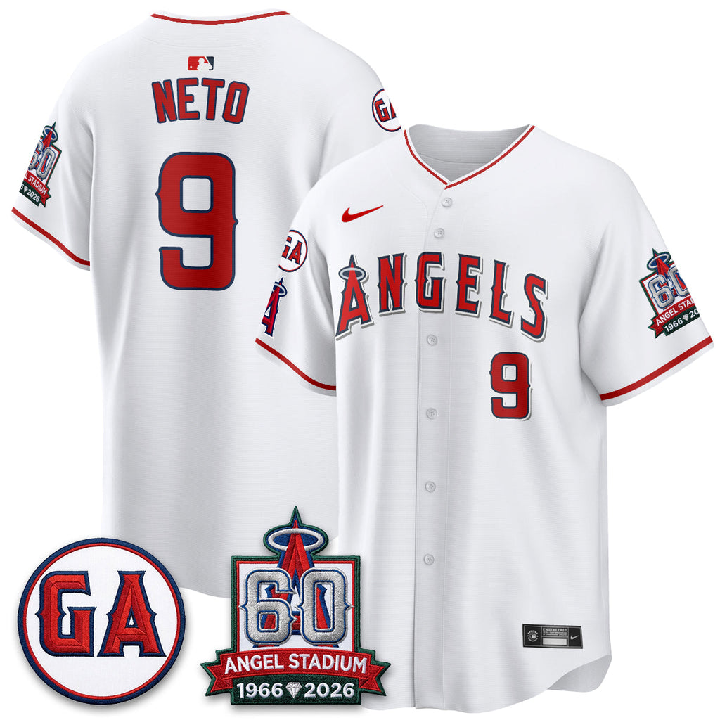 Los Angeles Angels 60th Anniversary Vapor Jersey - All Stitched V3