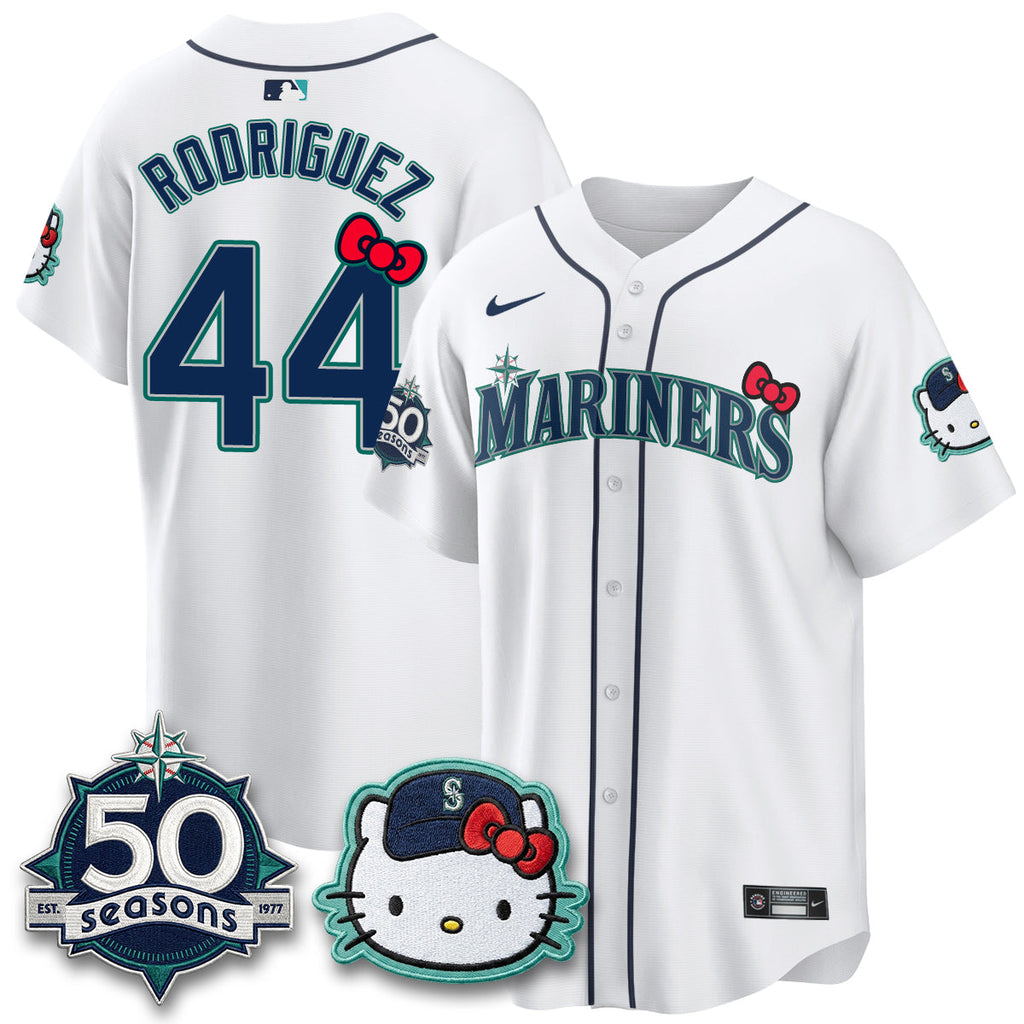 Seattle Mariners x Meow KT Night Limited Jersey - All Stitched