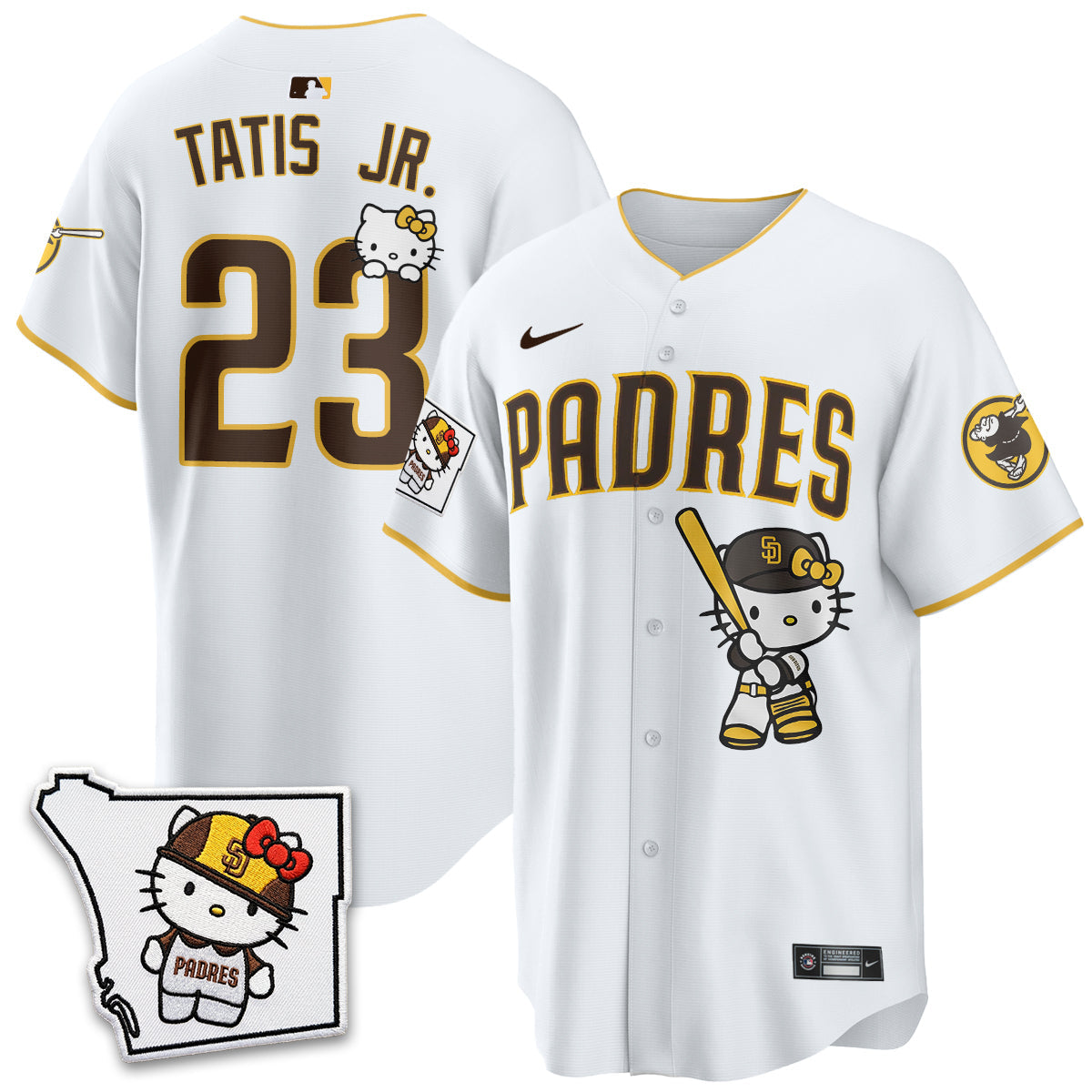 San Diego Padres x Meow KT Vapor Limited Jersey - All Stitched V2