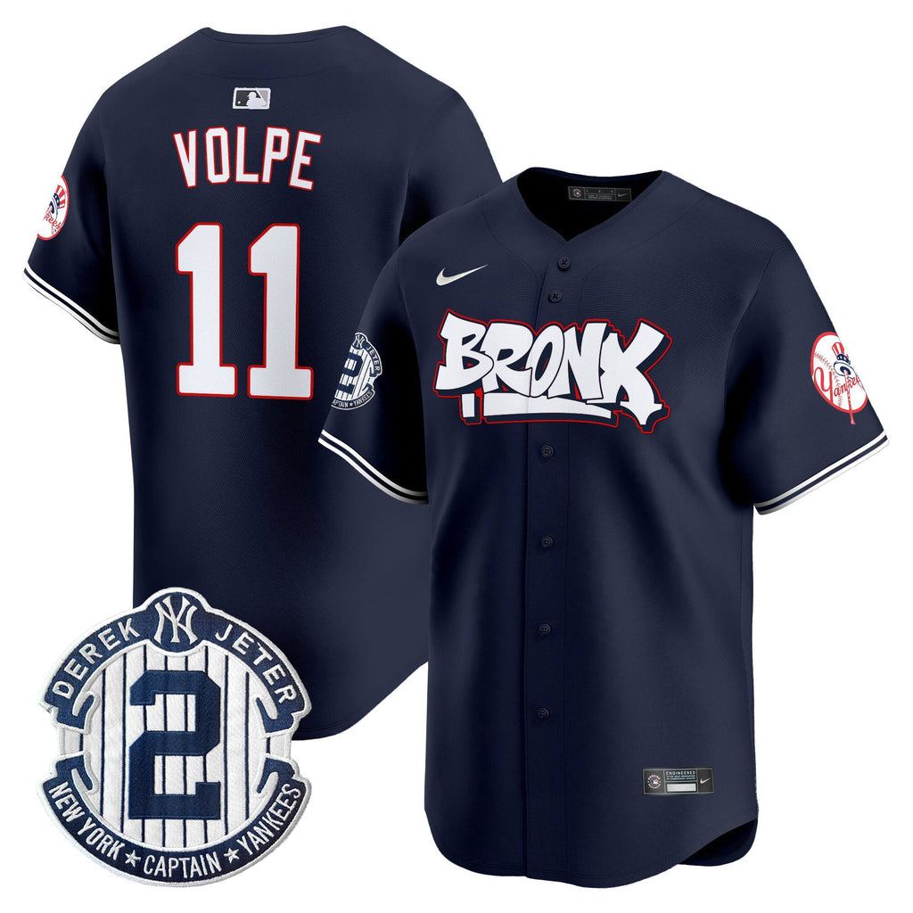 NYY The Bronx Graffiti Vapor Premier Limited Jersey V4 - All Stitched
