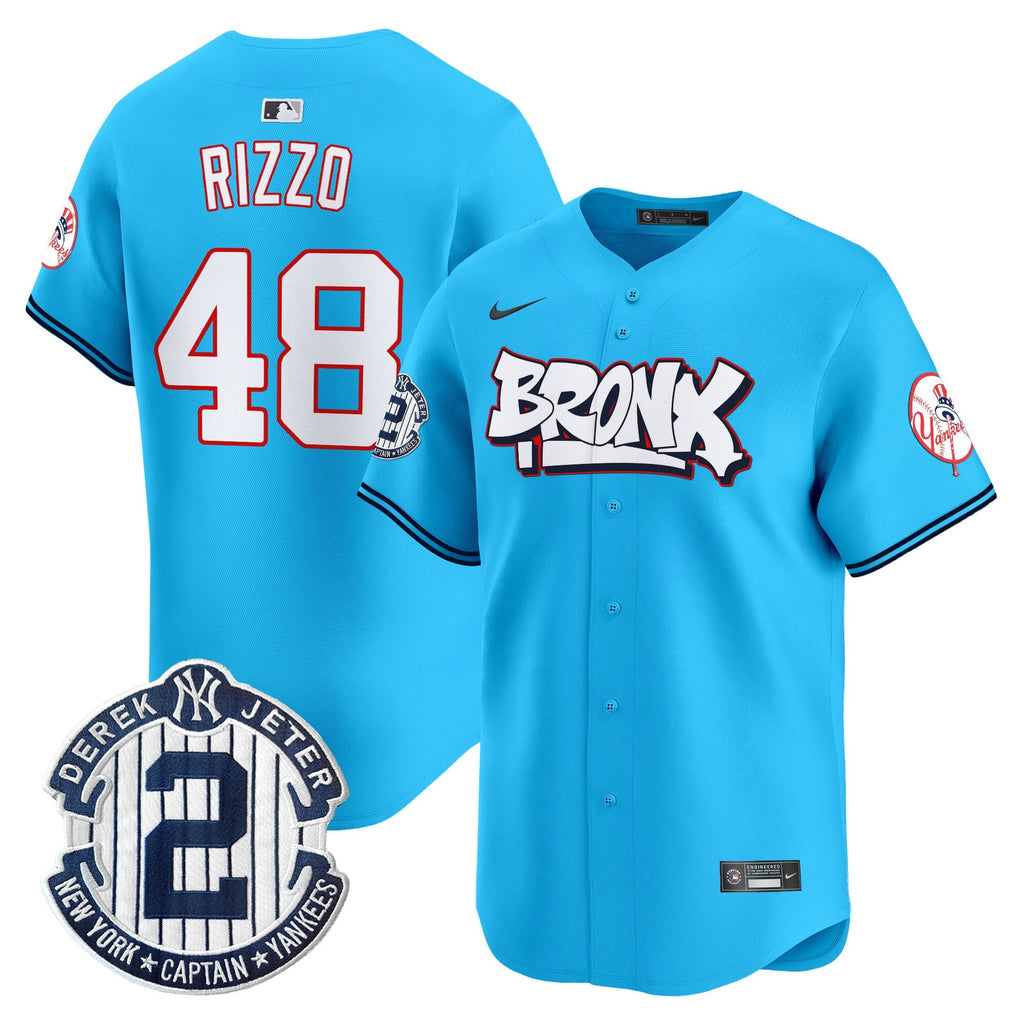 NYY The Bronx Graffiti Vapor Premier Limited Jersey V4 - All Stitched