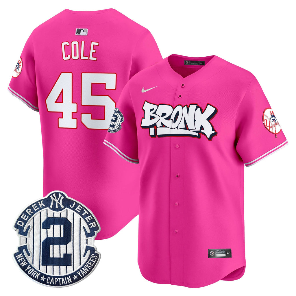 NYY The Bronx Graffiti Vapor Premier Limited Jersey V4 - All Stitched