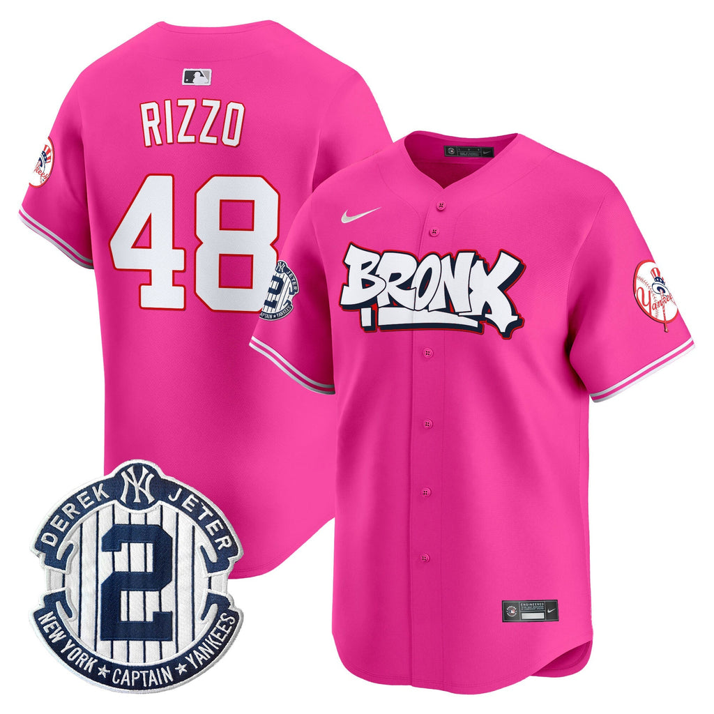 NYY The Bronx Graffiti Vapor Premier Limited Jersey V4 - All Stitched