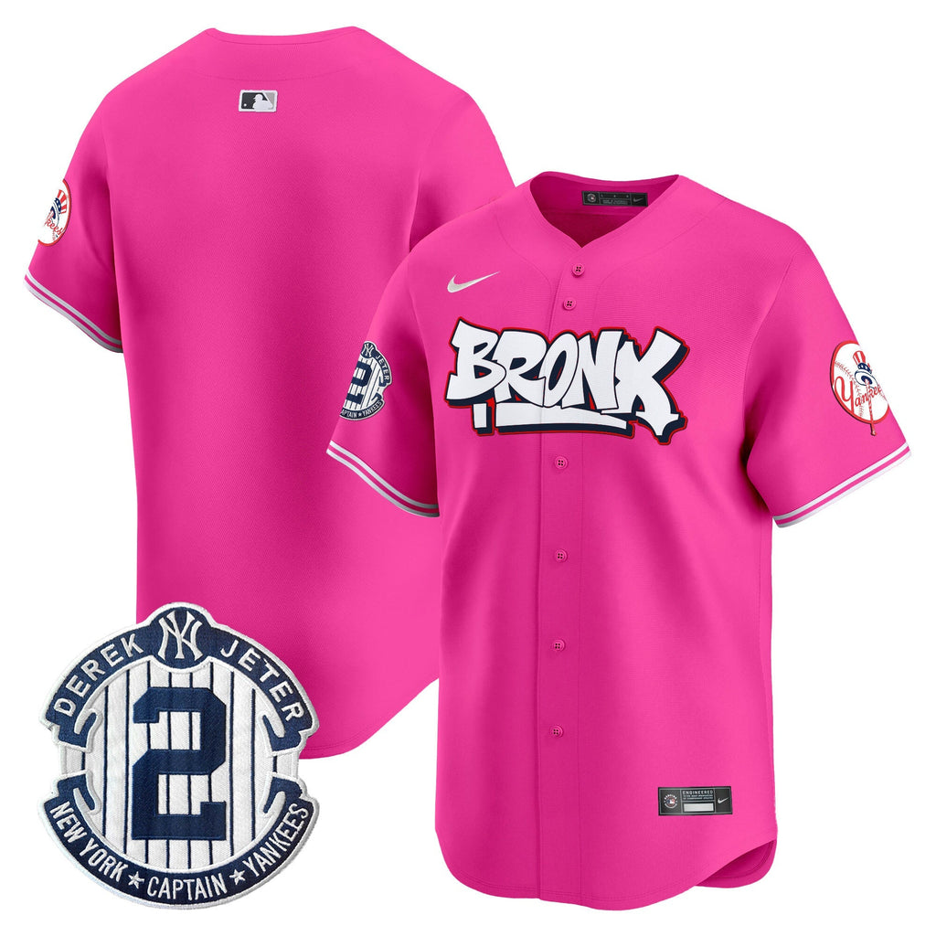 NYY The Bronx Graffiti Vapor Premier Limited Jersey V4 - All Stitched