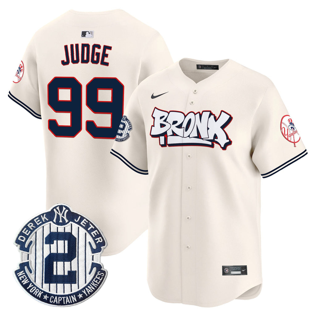 NYY The Bronx Graffiti Vapor Premier Limited Jersey V4 - All Stitched