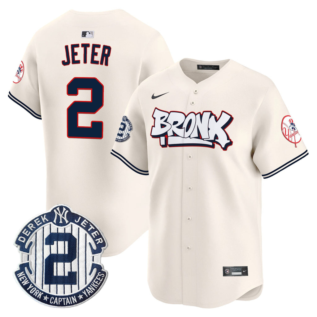 NYY The Bronx Graffiti Vapor Premier Limited Jersey V4 - All Stitched