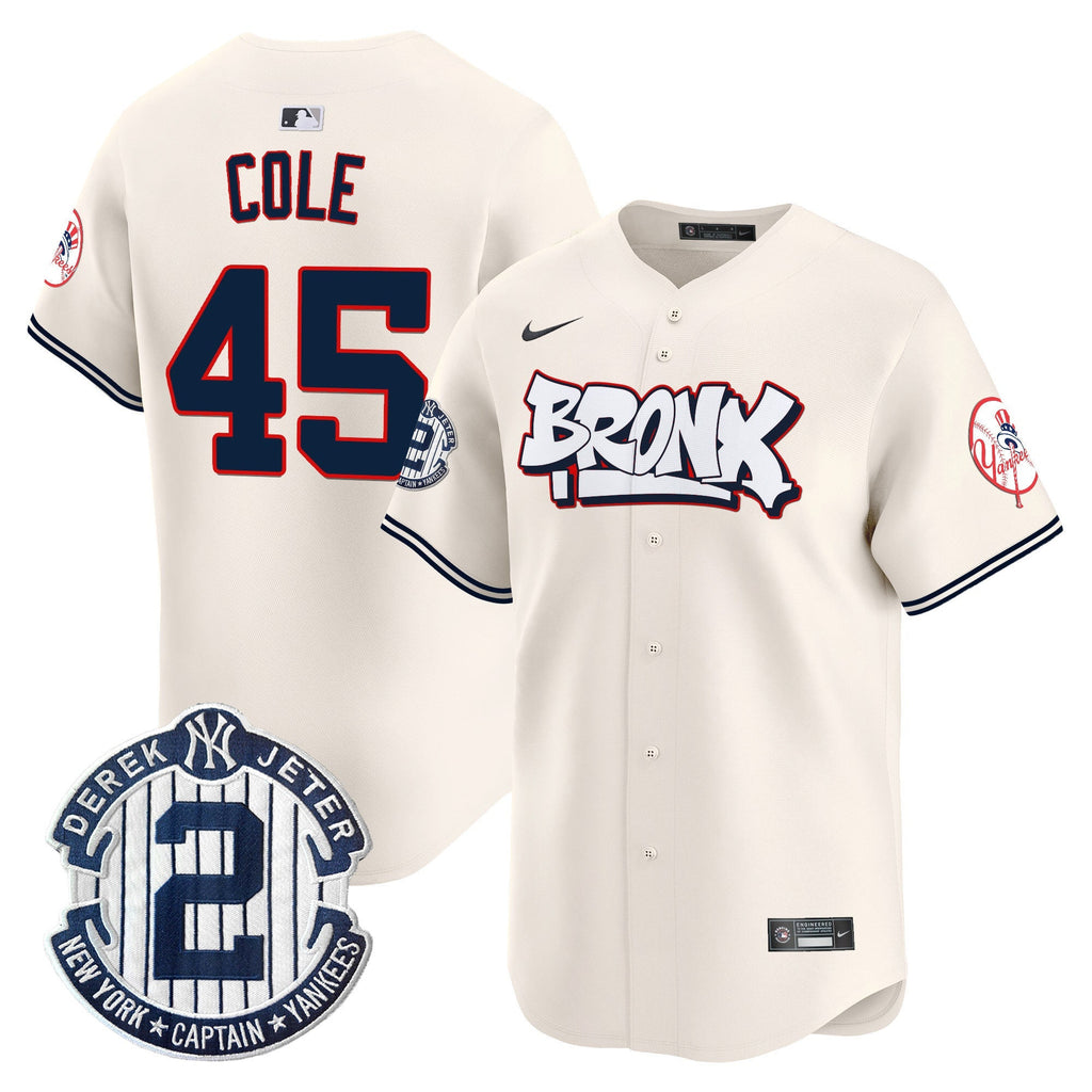 NYY The Bronx Graffiti Vapor Premier Limited Jersey V4 - All Stitched