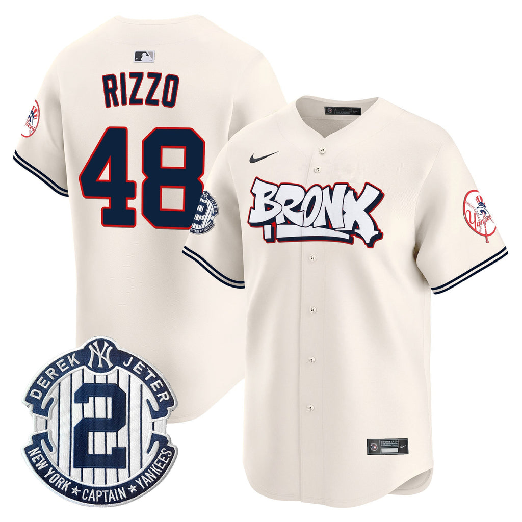 NYY The Bronx Graffiti Vapor Premier Limited Jersey V4 - All Stitched