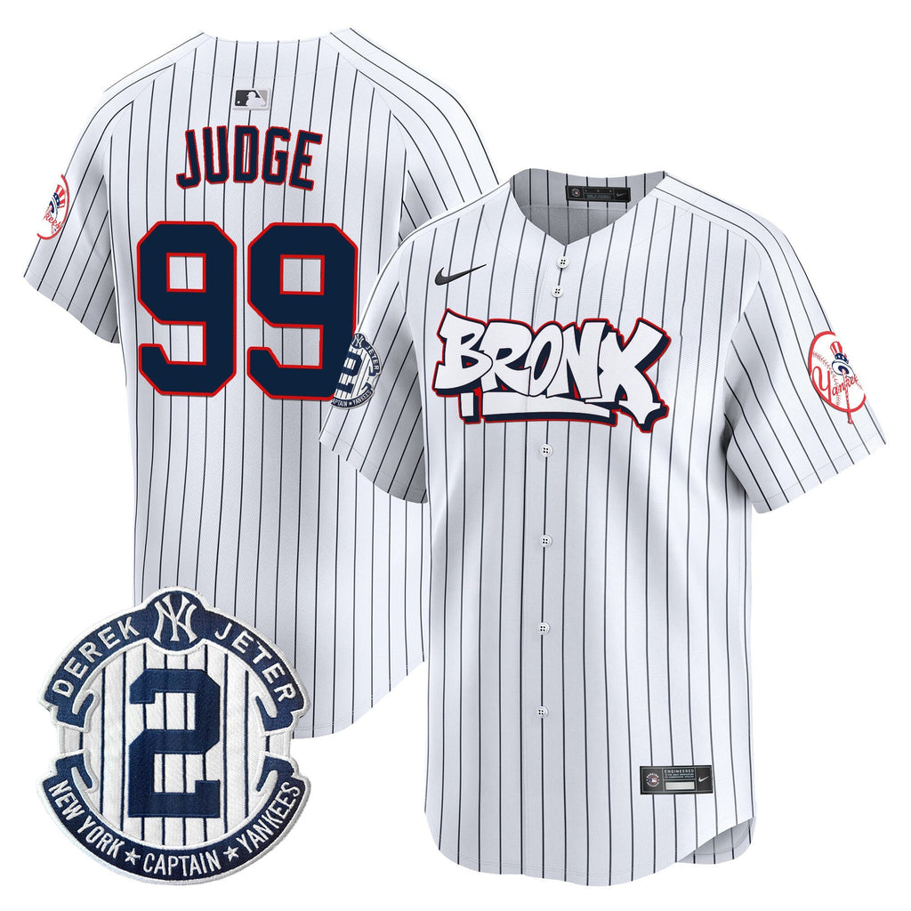 NYY The Bronx Graffiti Vapor Premier Limited Jersey V4 - All Stitched