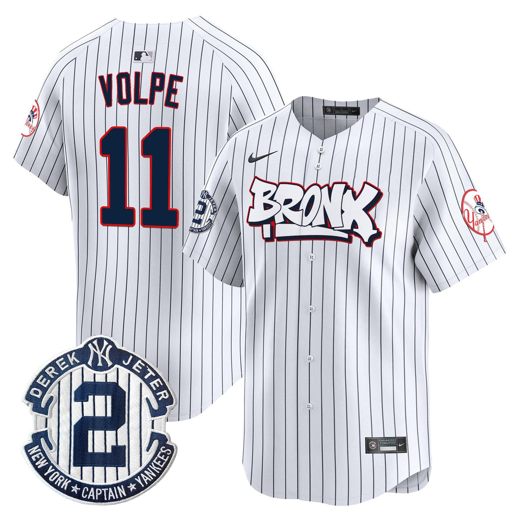 NYY The Bronx Graffiti Vapor Premier Limited Jersey V4 - All Stitched