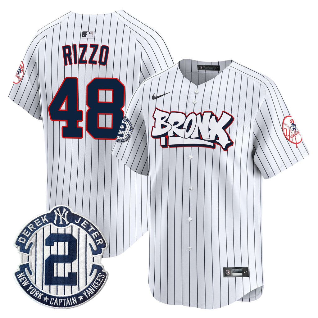 NYY The Bronx Graffiti Vapor Premier Limited Jersey V4 - All Stitched