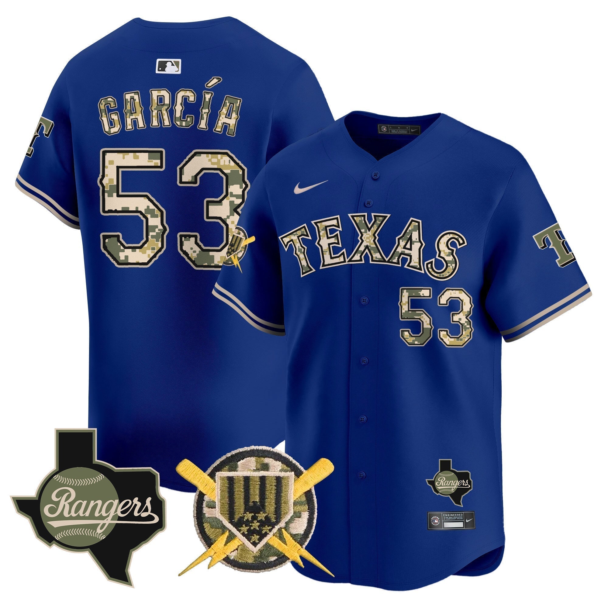 TEX Armed Forces Day Vapor Premier Limited Jersey - All Stitched