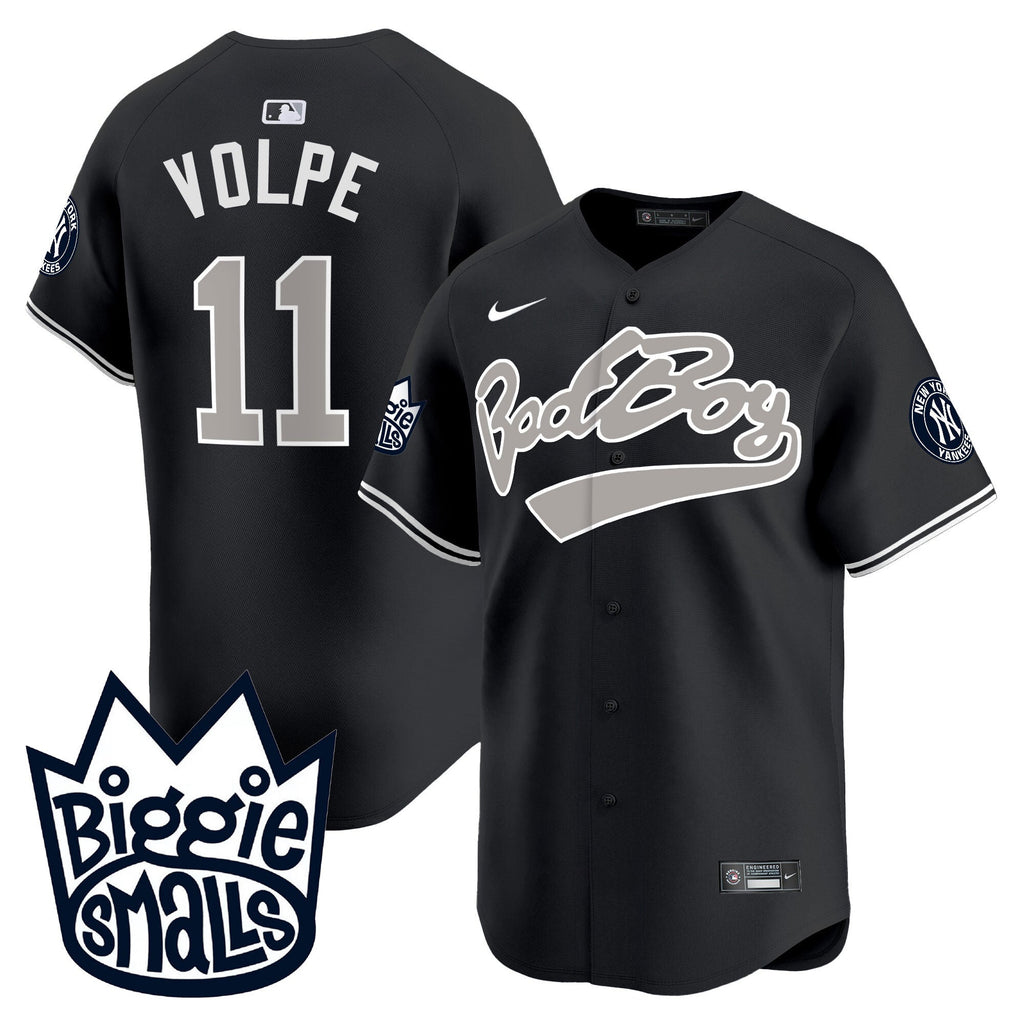 NYY Biggie Smalls Vapor Premier Limited Jersey - All Stitched