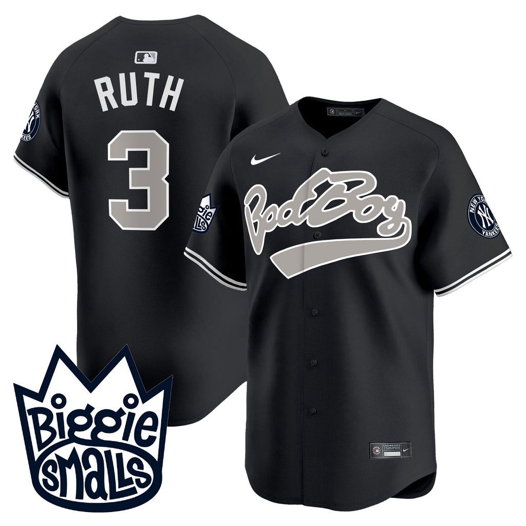 NYY Biggie Smalls Vapor Premier Limited Jersey - All Stitched