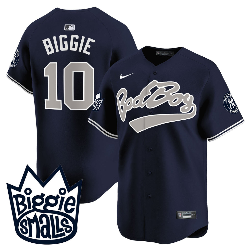 NYY Biggie Smalls Vapor Premier Limited Jersey - All Stitched