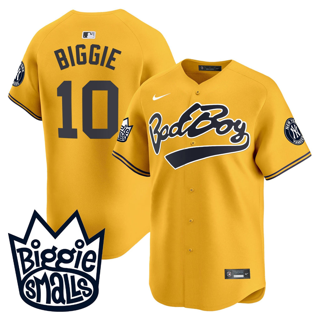 NYY Biggie Smalls Vapor Premier Limited Jersey - All Stitched