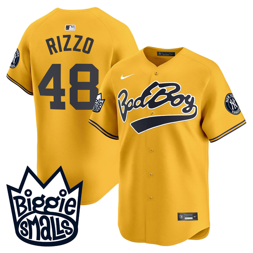 NYY Biggie Smalls Vapor Premier Limited Jersey - All Stitched
