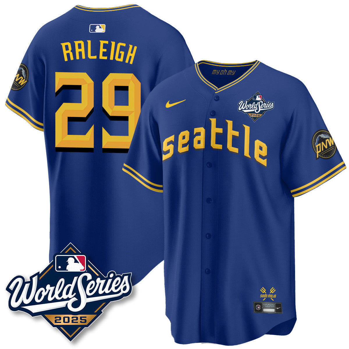 SEA 2025 World Series Jersey - All Stitched