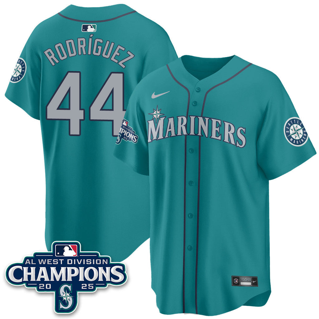SEA 2025 AL West Division Champions Men Jersey - All Stitched