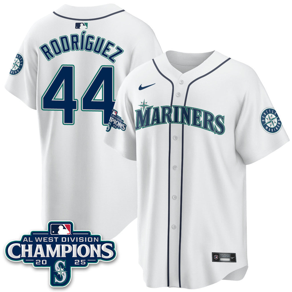 SEA 2025 AL West Division Champions Men Jersey - All Stitched