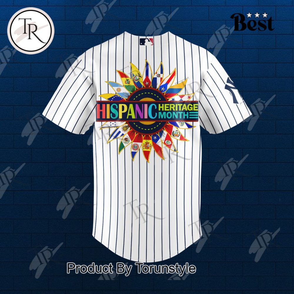 Hispanic Heritage Month Baseball Jersey - Celebrate With Style &amp; Pride!