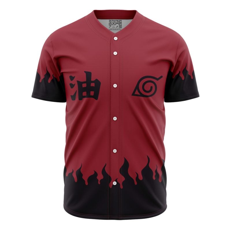 Sage Mode Shippuden No Piping Baseball Jersey